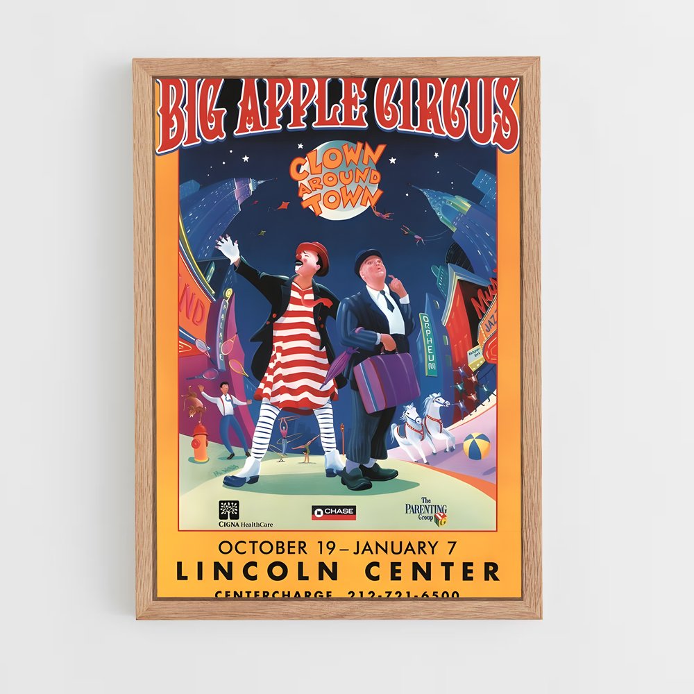 Poster Big Apple Circus – affiche Cirque (vue 4)
